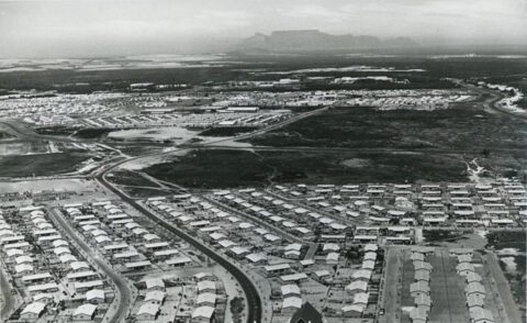 ©Very Real Time. Atlantis, aerial view, apartheid housing, circa 1980