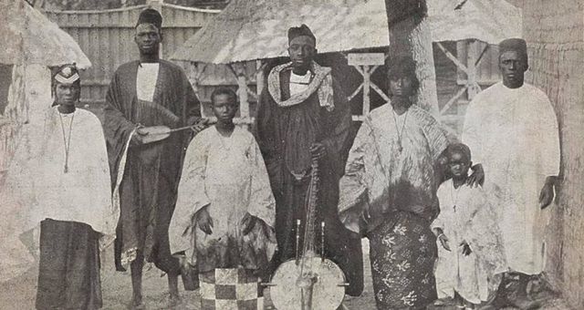 Congolese village inhabitants during Norway’s 1914 Jubilee exhibition