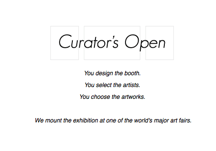 Curator’s Open: Curate a booth for EXPO CHICAGO