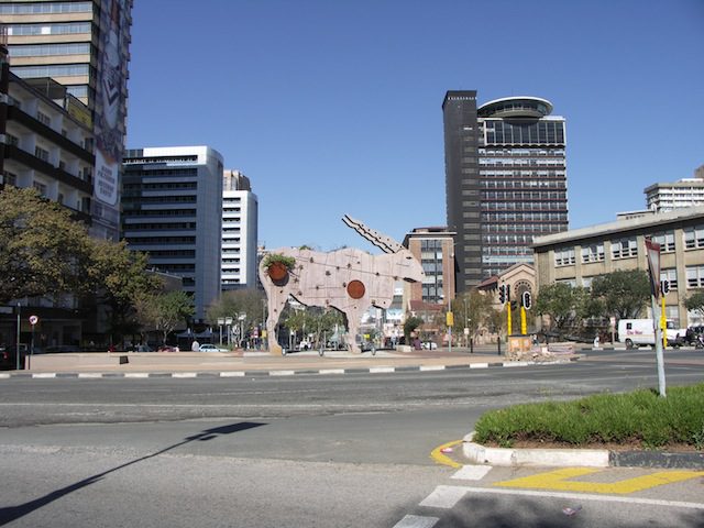Statue of an Eland in Braamfontein, Johannesburg, South Africa. (Image courtesy of NJR ZA) 