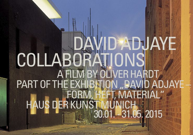 World Premiere of “David Adjaye – Collaborations” A Film by Oliver Hardt