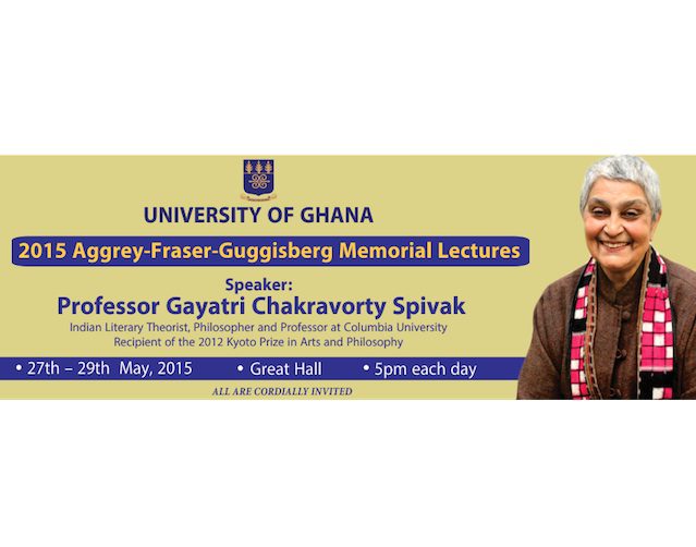 2015 Aggrey-Fraser-Guggisberg Memorial Lectures