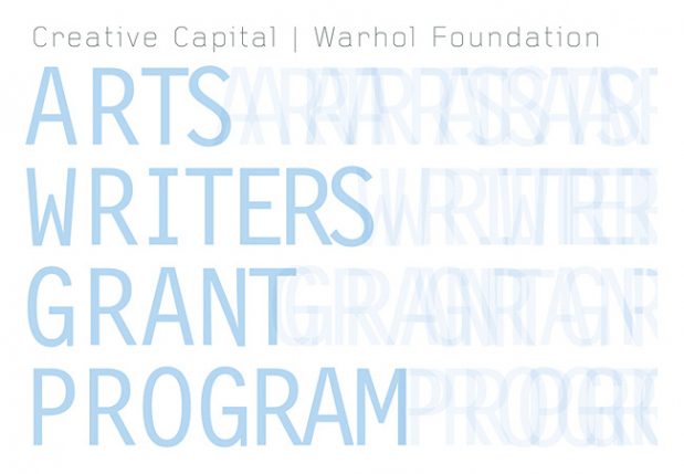 Call For Applications: Arts Writers Grant  2015