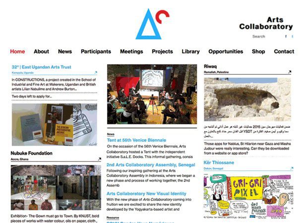 Arts Collaboratory has a new webiste