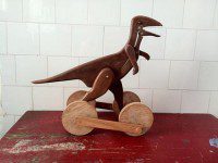 Carcharodontosaurus Toy, 2015. Courtesy: Yto Barrada