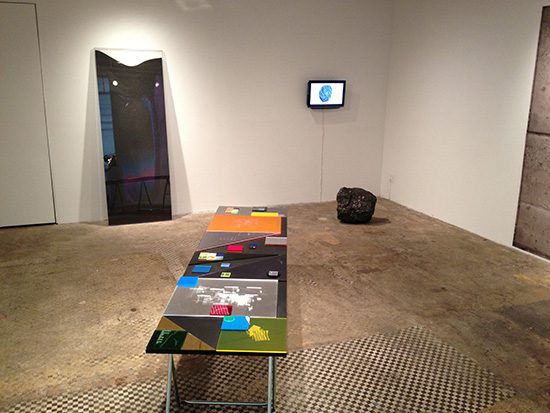 Installation view of The Order of Things, 2014