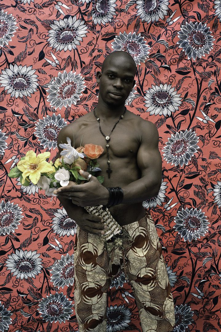 Leonce Raphael Agbodjelou, Untitled (Musclemen series), 2012. Image courtesy of Jack Bell Gallery