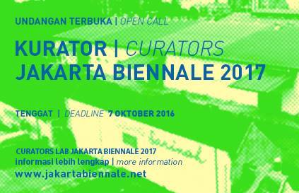 Jakarta Biennale 2017 call for curators