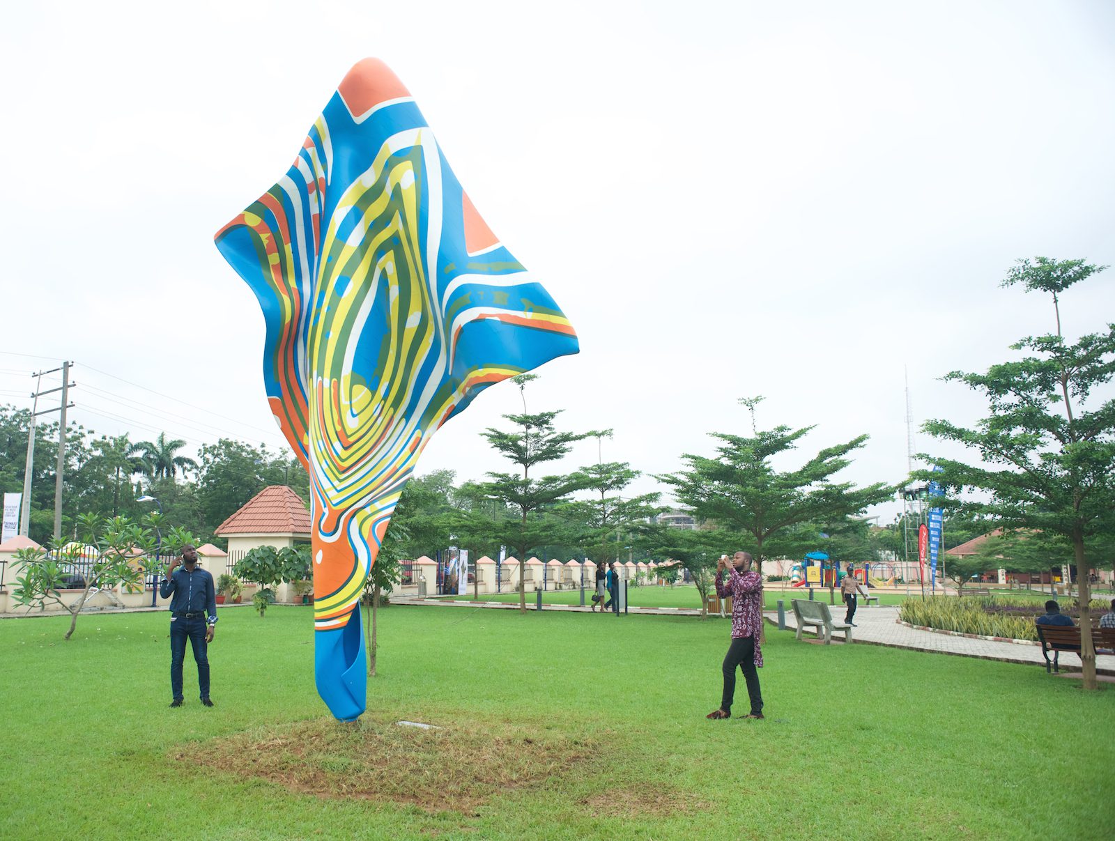 Yinka Shonibare MBE: ‘Wind Sculpture VI’ in Lagos