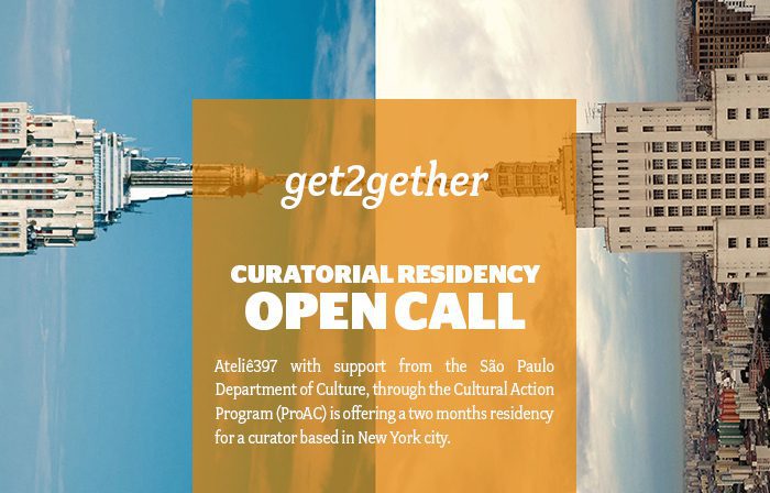 get2gether : Curator-in-residence opportunity for curators based in NY