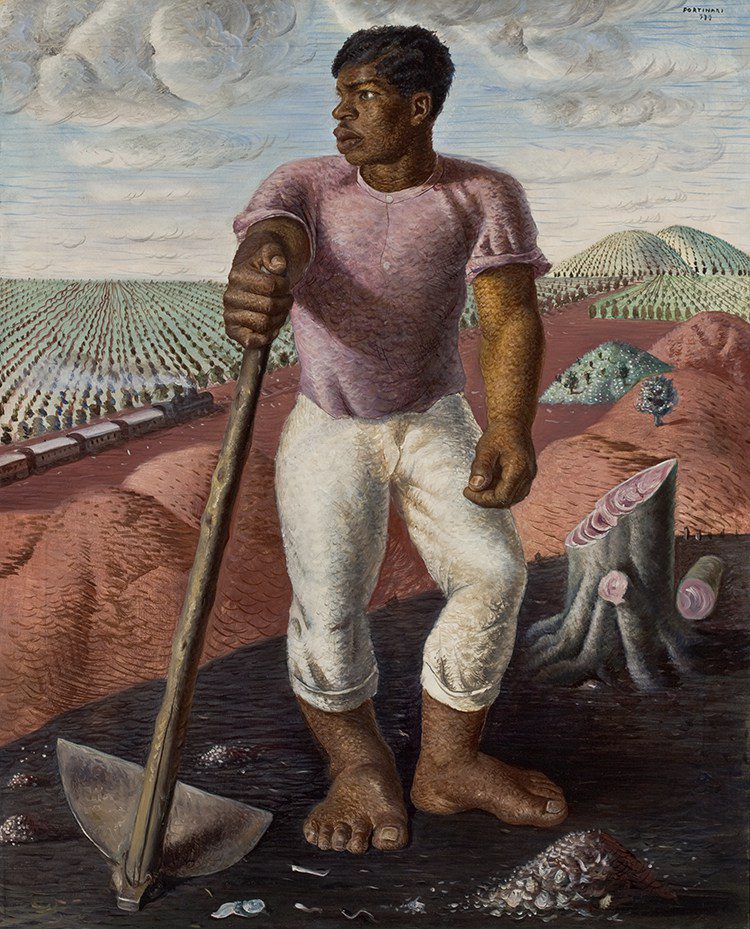 Candido Portinari’s O lavrador de café (The Coffee Worker), 1934, Art Museum of São Paulo, MASP