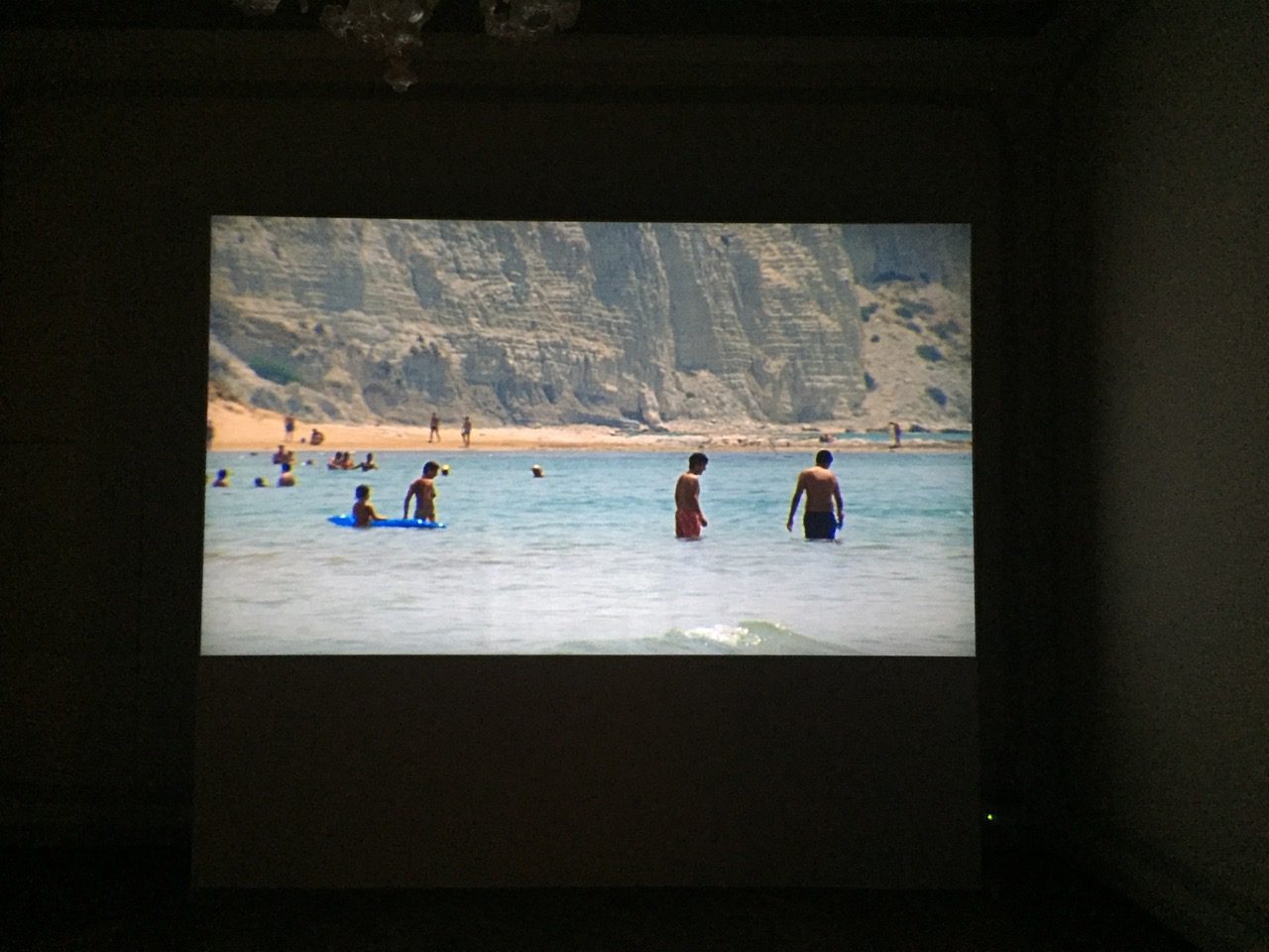 Isaac Julien - The Leopard (Western Union: small boats (2007) 
Single screen projection, Super 16mm colour lm transferred to high de nition, 5.1 surround sound (19 min 51 sec)