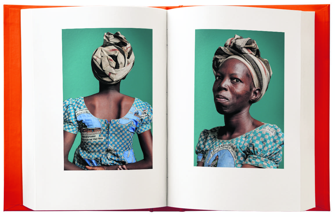 Spread from Hââbré: The Last Generation, 2014–16 (Fourthwall Books, 2016). Photographs by Joana Choumali. Courtesy the artist and Fourthwall Books
