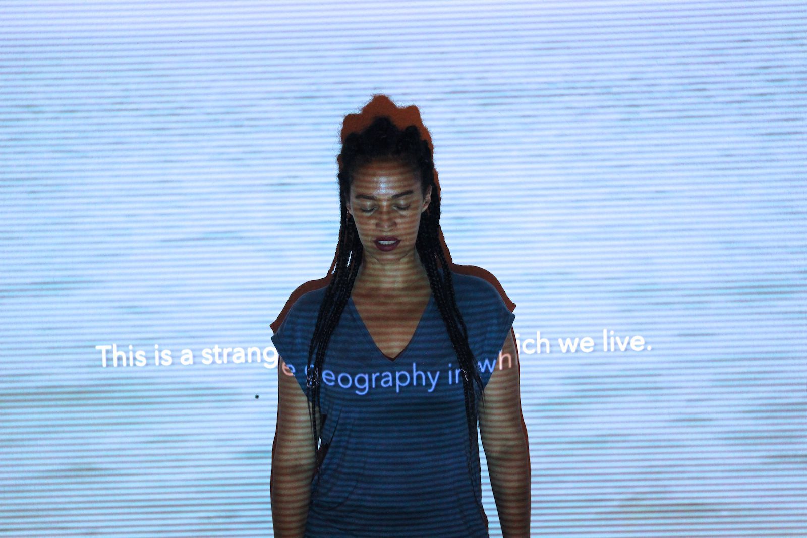 ‘ILLUSIONS’ by Grada Kilomba. Photo by Moses Leo (2016). Courtesy the artist and Goodman Gallery.