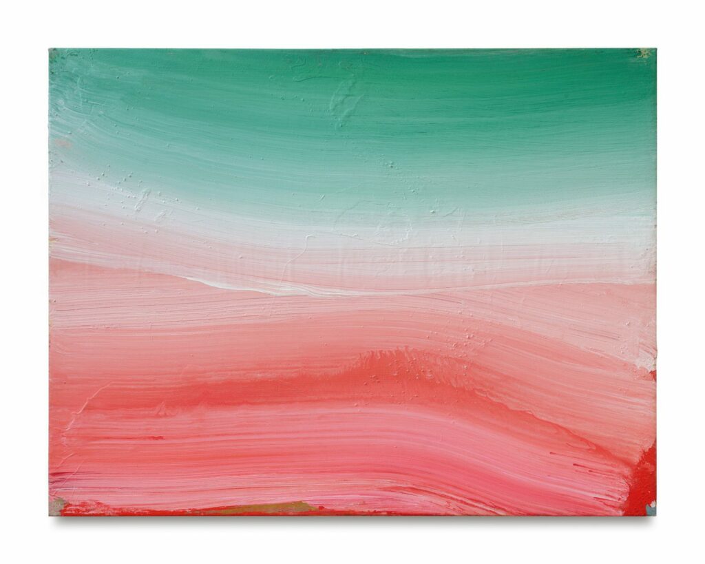 Ed Clark, Untitled, 2006 
Acrylic on canvas
140 x 182 cm 
55 x 72 in