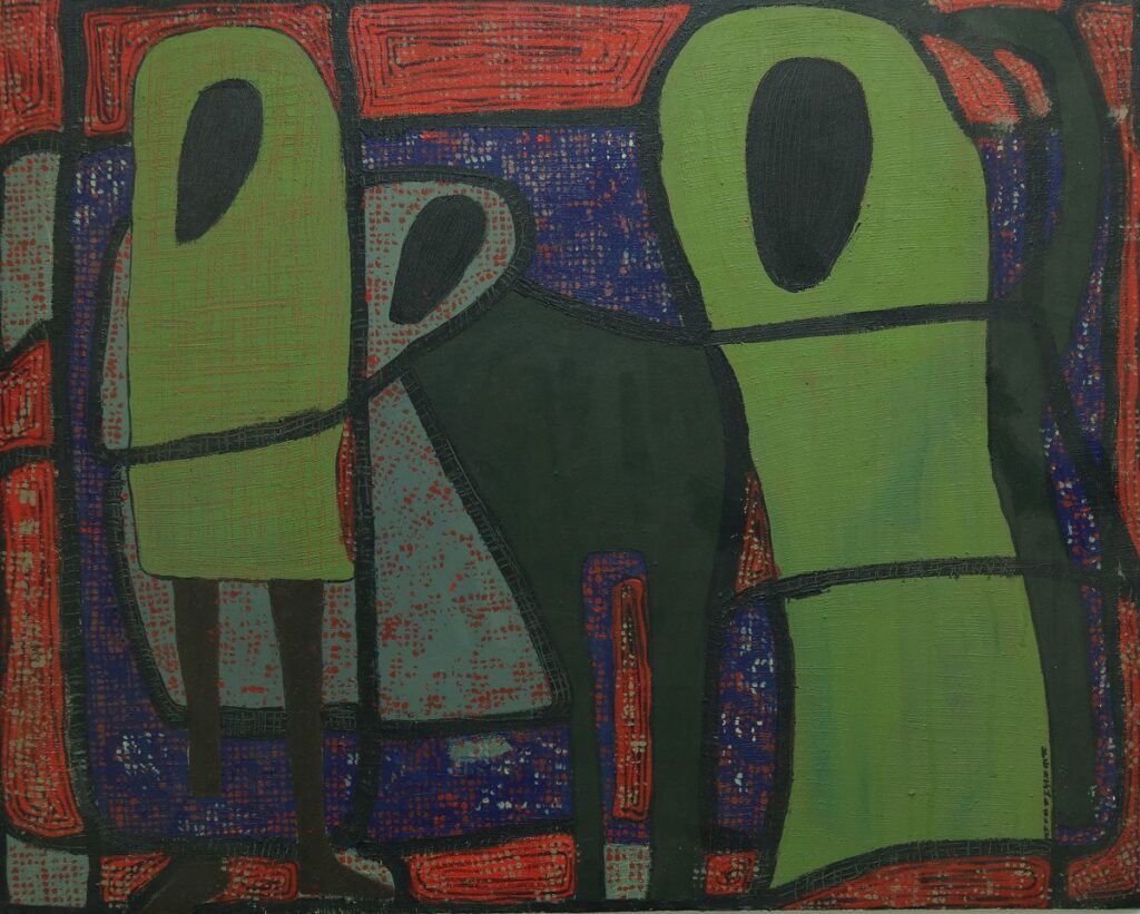 Kerima Ahmed
Untitled XI, 2012
Acrylic on Canvas
80 x 100 cm