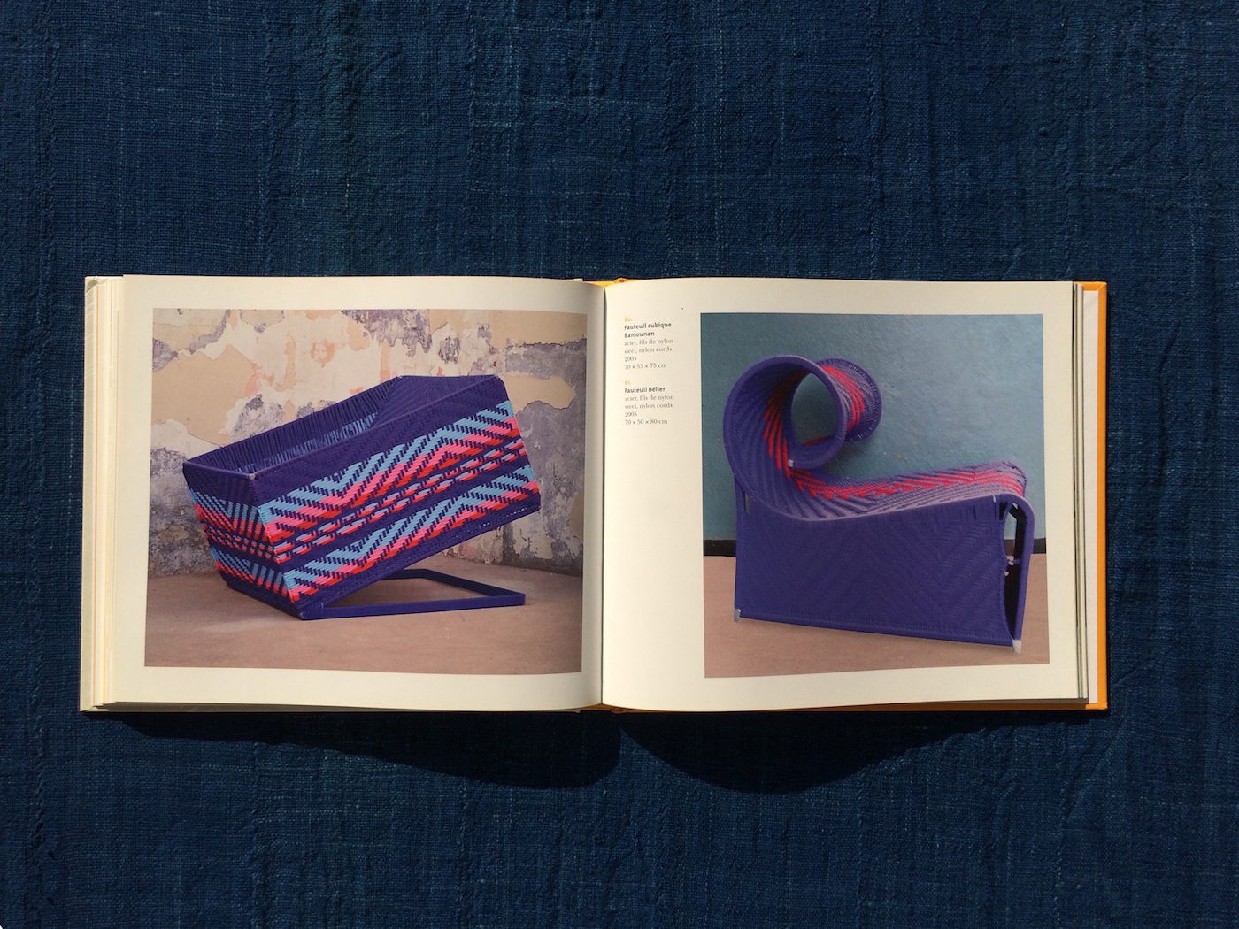 Book page of Made in Mali. Photo: Luciane Ramos-Silva 