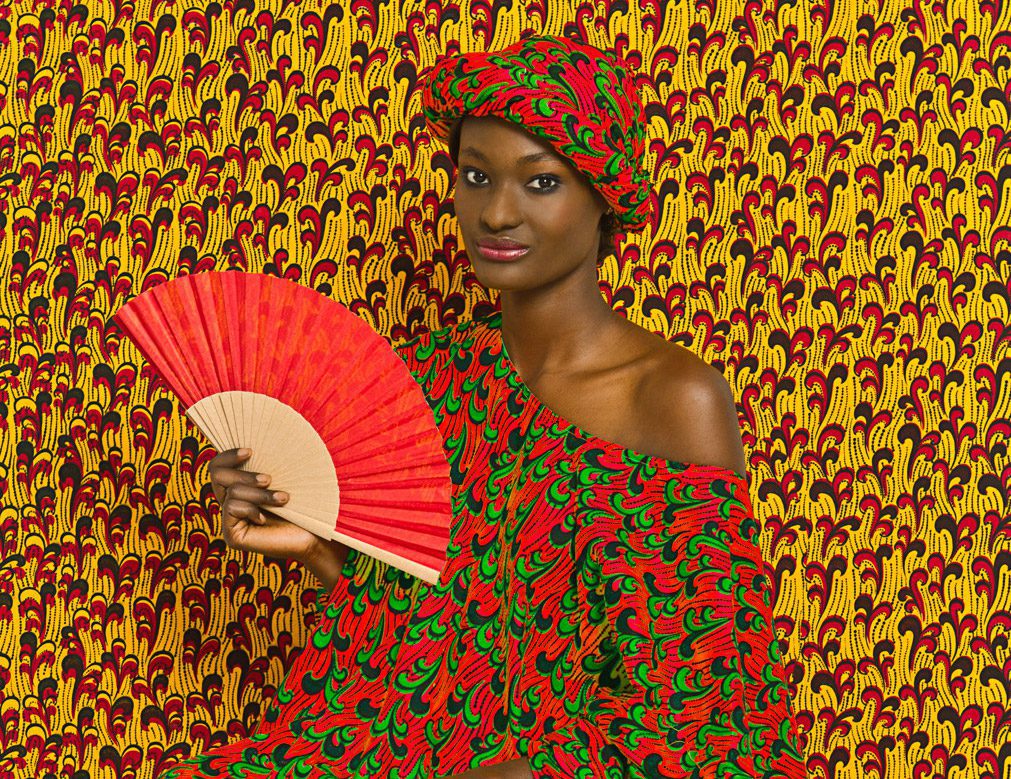 Omar Victor Diop, Aminata (Detail), 2013. Courtesy the artist. 