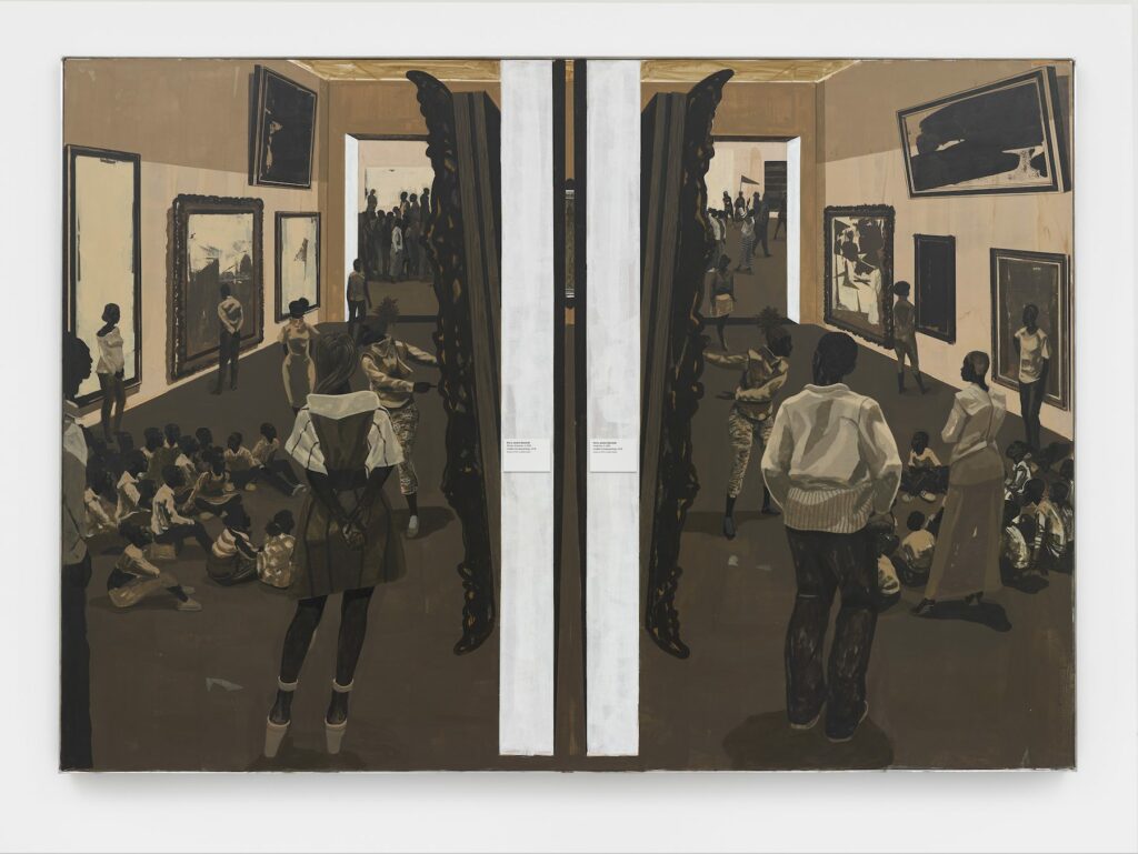 Kerry James Marshall
Untitled (Underpainting)
2018 215.2 x 305.5 x 10.2  cm
© Kerry James Marshall Courtesy the artist and  David Zwirner
