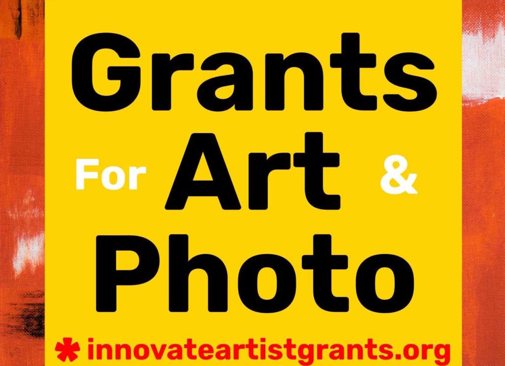 Innovate Grant – for Artists & Photographers Spring 2019