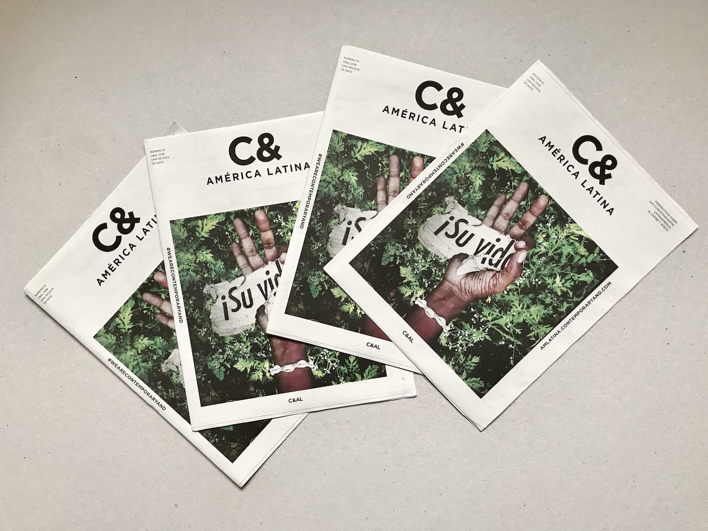 The first C&AL print issue - launched on 26 October 2018 in Bogotá, Colombia. 