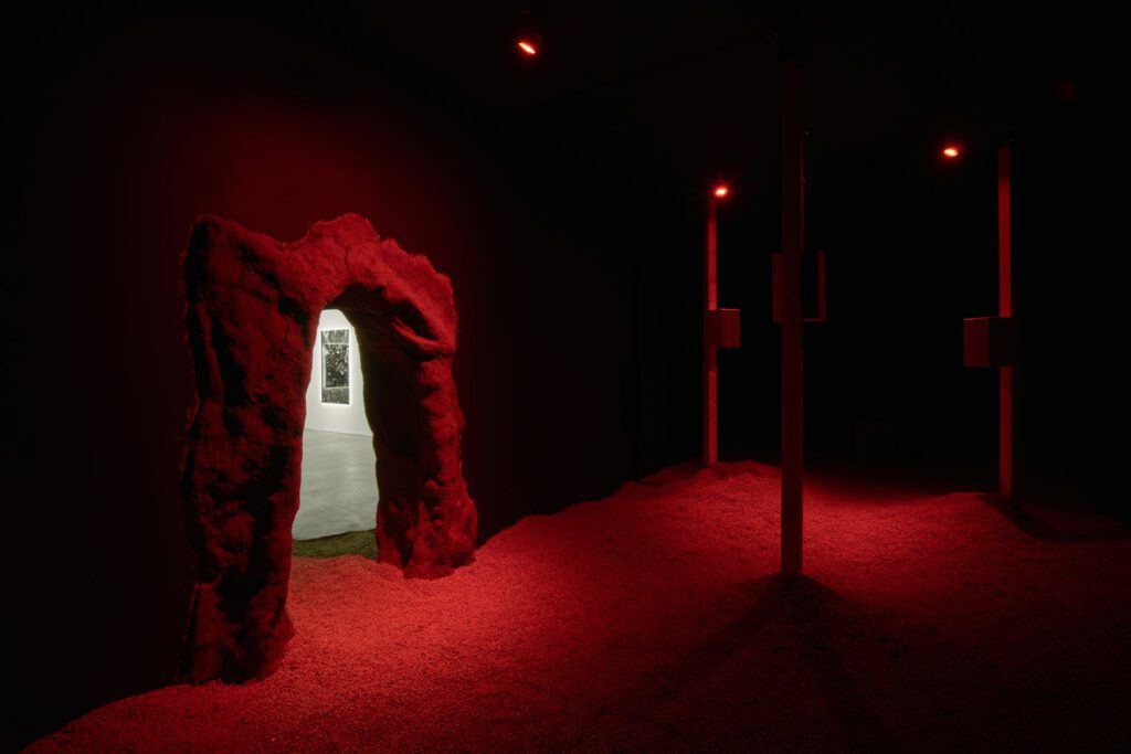 Libita Clayton, Quantum Ghost (2019) Installation view. Commissioned and produced by Gasworks. Courtesy of the artist. Photo Andy Keate 