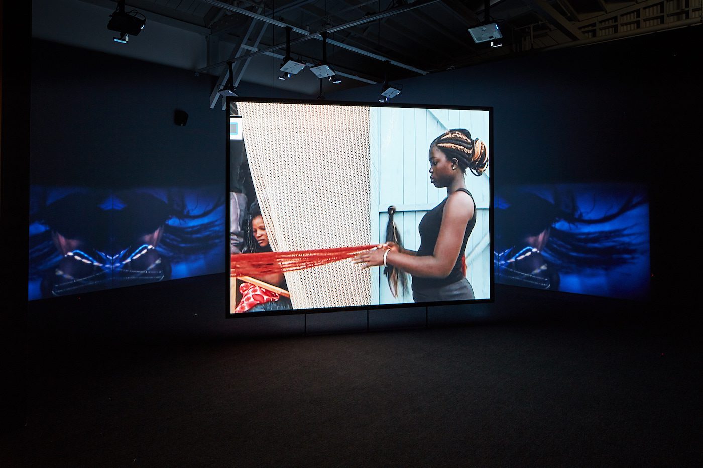 Akosua Adoma Owusu, Welcome to the Jungle, 2019; installation view, CCA Wattis Institute; 