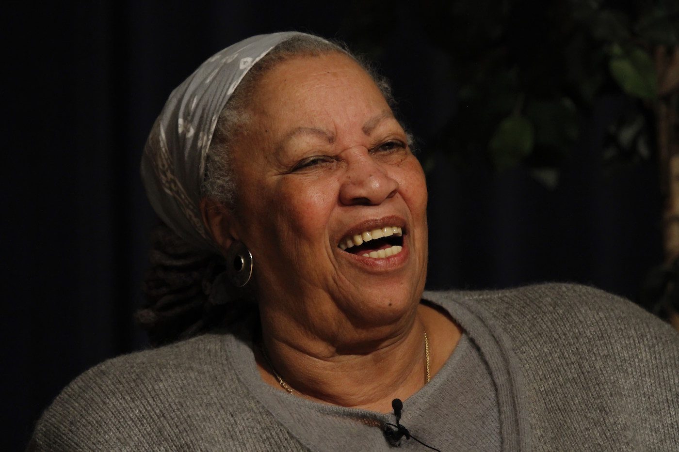 Toni Morrison lecture at West Point Military Academy in March, 2013. Photo via Wikipedia.