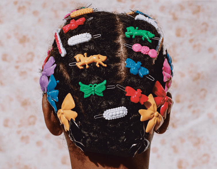 Micaiah Carter, Adeline in Barrettes, 2018, from The New Black Vanguard (Aperture, 2019) ©Micaiah Carter