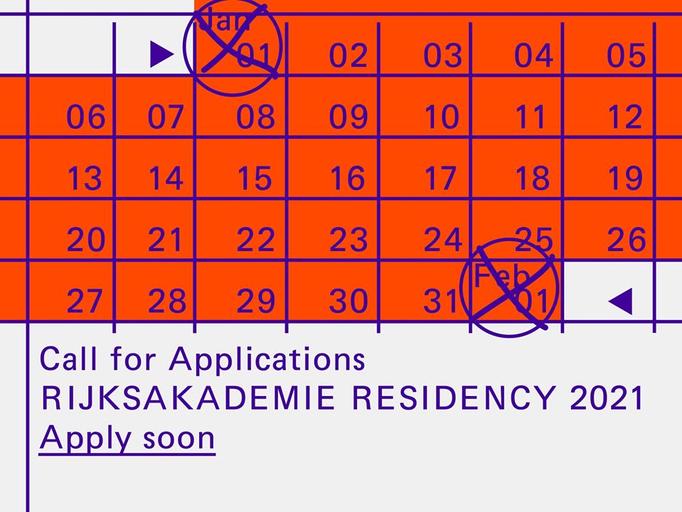 Rijksakademie residency 2021