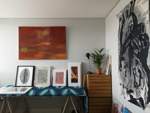 StArt Art Offices featuring works by: Barbara Böhlke, Elisia Nghidishange, Lynette Diergaardt and Nicky Marais. 
