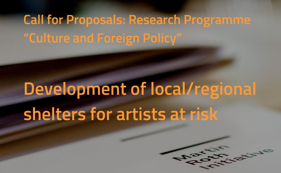 Research Project : Development of local/regional shelters for artists at risk