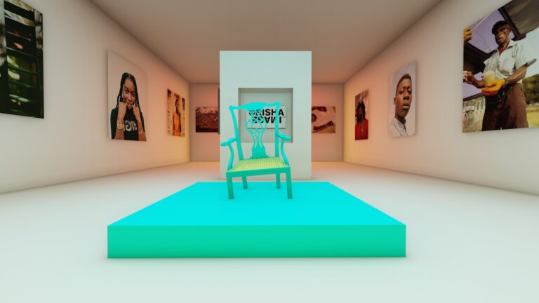 Installation view digital exhibition at Mahagony Culture, 2020. 
