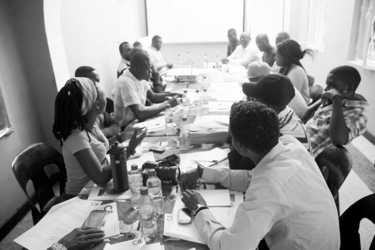 Critical Writing Workshop Lubumbashi, 2017. Photo: Mustache Muhanya