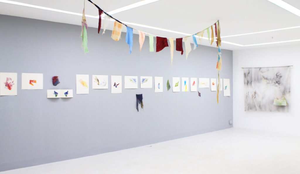 Agnes Waruguru, Small Things to Consider, 2020. Installation view. Courtesy of Circle Art Gallery.