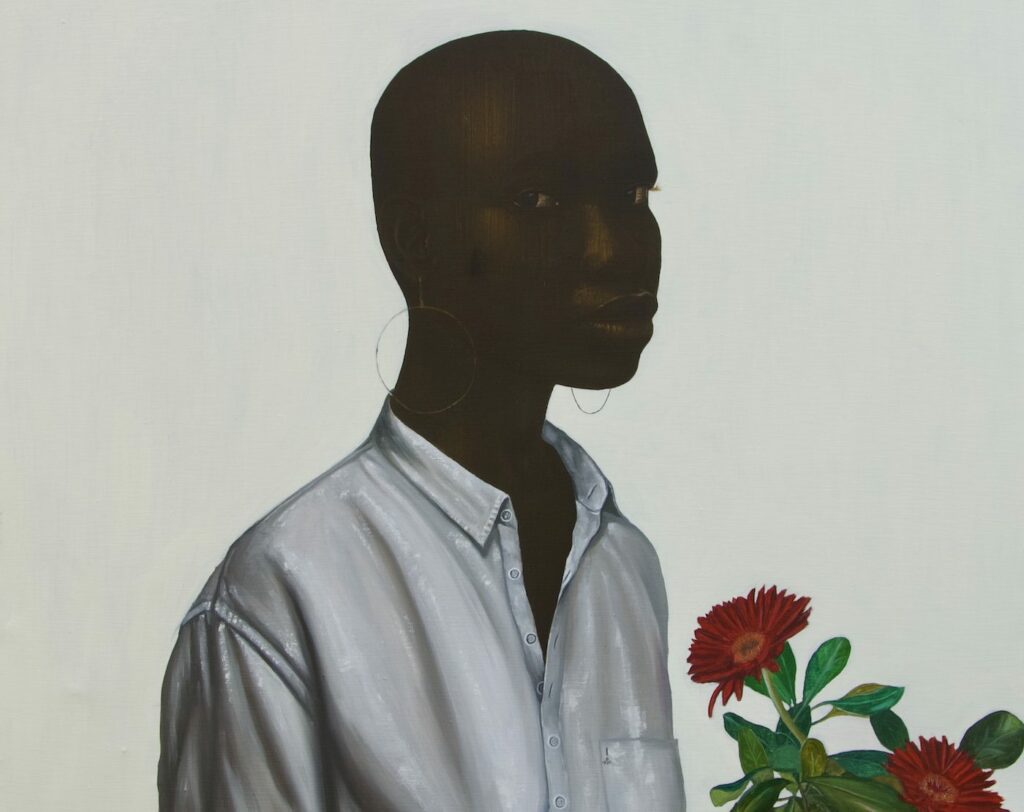 Eniwaye Oluwaseyi, A Glance at Redemption (Detail), 2020. 