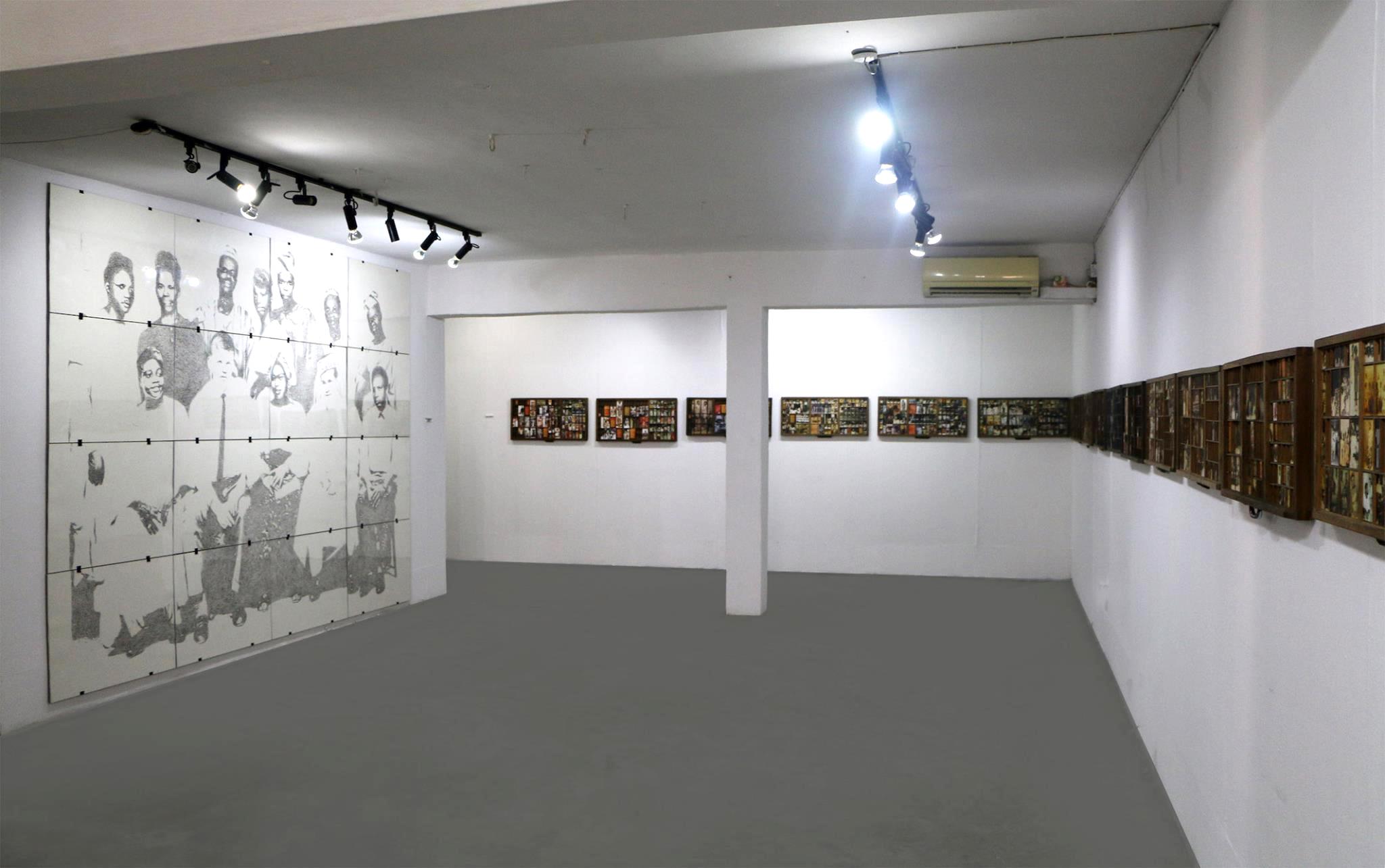 Installation view ‘Diaspora At Home’ exhibition at CCA Lagos. Photo: CCA Lagos