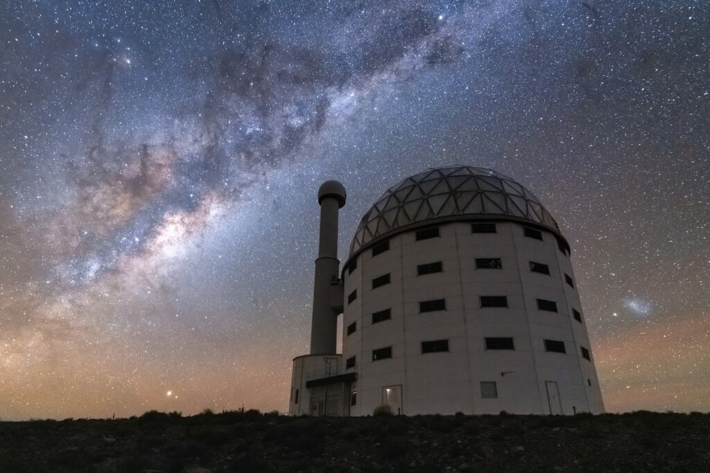 The Southern African Large Telescope, Sutherland, South Africa. Credit SAAOSALT 