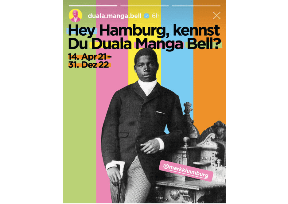 Hey Hamburg! Do you know Duala Manga Bell?