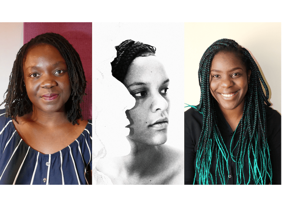(from left to right) Nnenna Onuoha, Dior Thiam, Gladys Kalichini. Image courtesy of the artists.