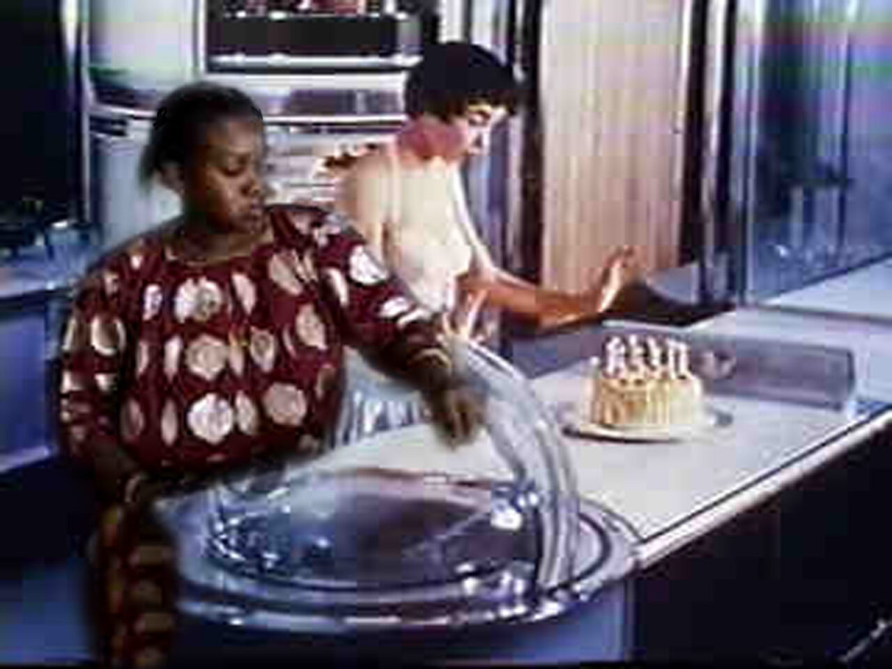 Fatimah Tuggar, Fusion Cuisine (video stills), 2000. Video Collage, 15 minutes, 40 seconds. Produced at the Kitchen, New York. Courtesy of BintaZarah Studios