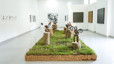 Down in Napak, 2020, Installation View, Courtesy of Afriart Gallery