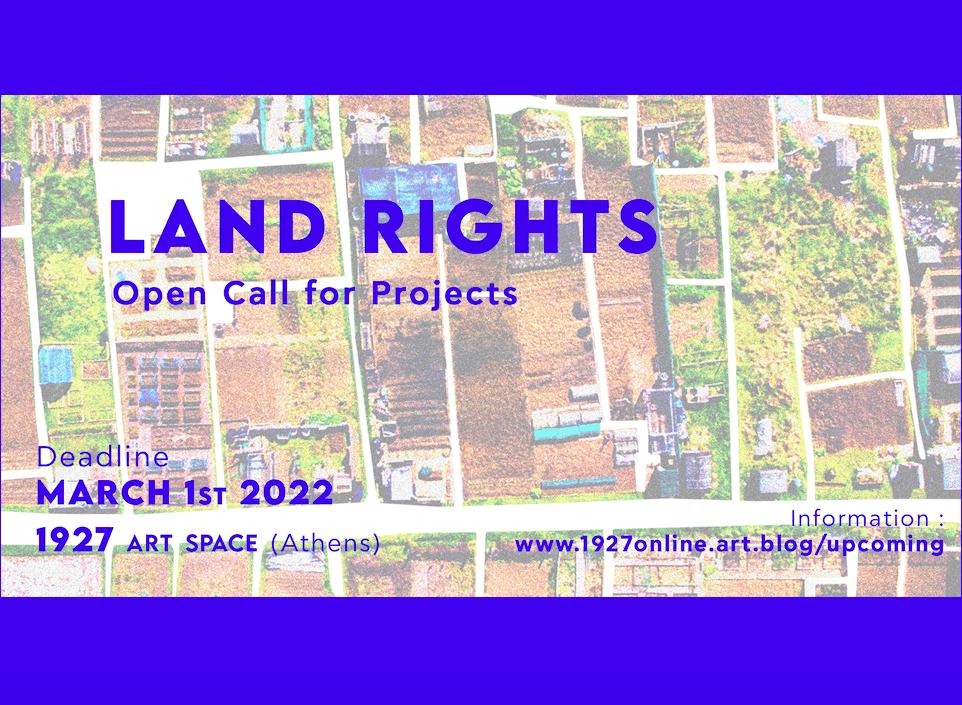 Artistic Work for exhibition “Land Rights”