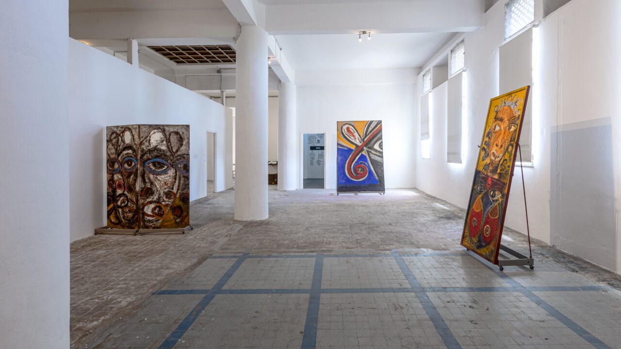 El Hadji Sy, Installation View, by Tevin Lima, Selebe Yoon, 2022.
