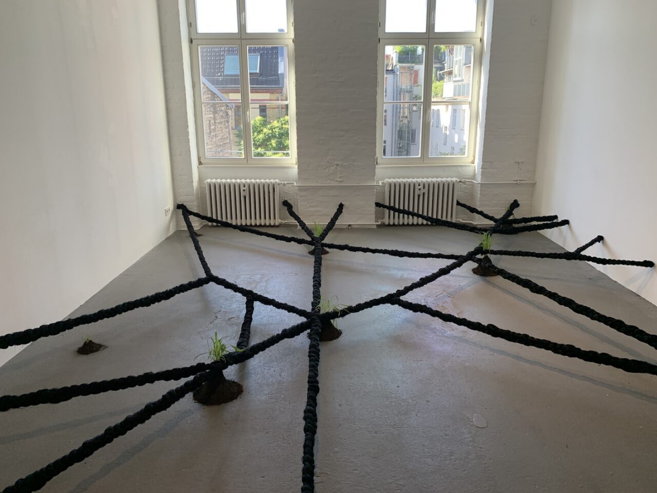 Binta Diaw, Dïàspora, 2022. Installation View at 12th Berlin Biennale, KW Institute for Contemporary Art. Photo: C&