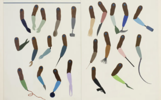 Otobong Nkanga, Social Consequences III: The Choice we Make, 2009. Courtesy of the Artist