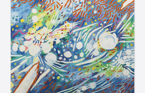 Mildred Thompson, Radiation Explorations 8 (Detail), 1994.
Courtesy of Galerie Lelong & Co.