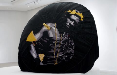 Rita Mawuena Benissan, In the World, not of the World, Installation View, 2023.
Courtesy of Gallery 1957