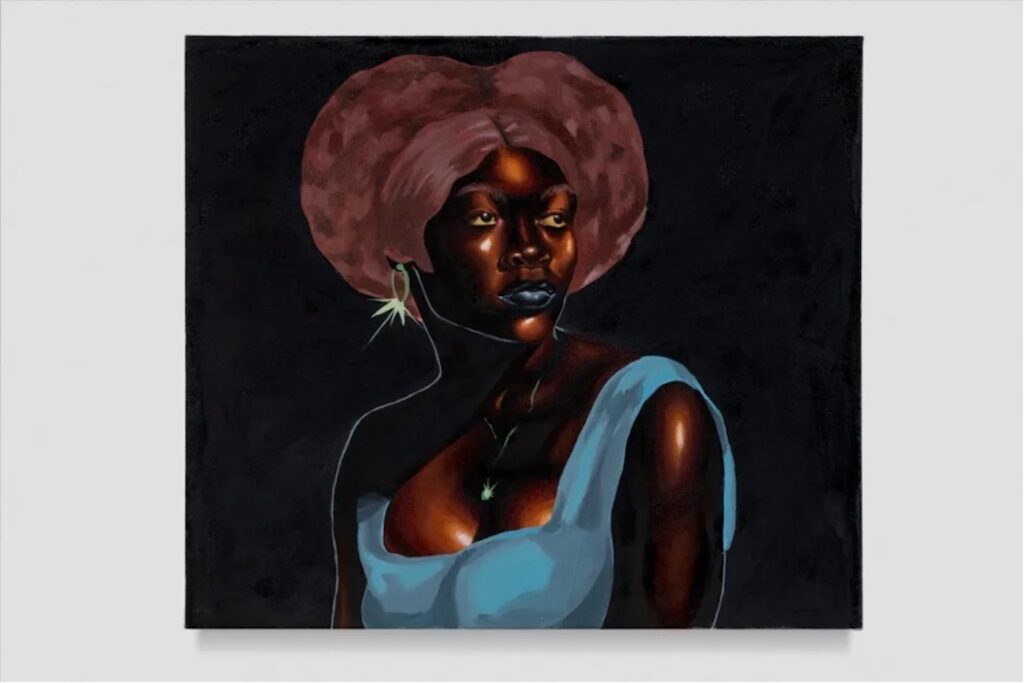 Chinaza Agbor, The Lady, 2021. Courtesy of Cob Gallery