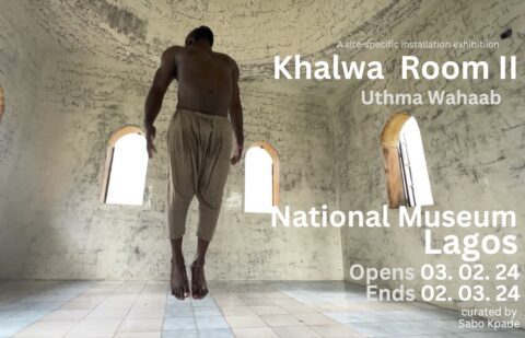 Uthman Wahaab, Khalwa Room II, National Museum Lagos, 2024.
